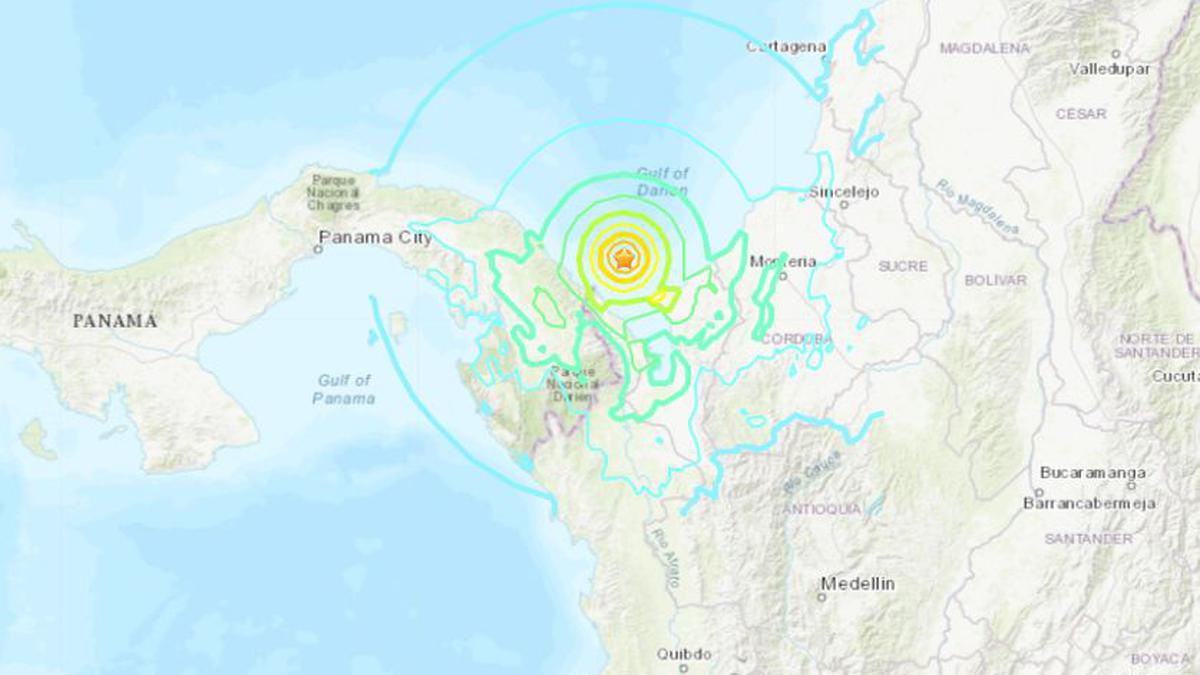 ColombiaPanama border hit by 6.6magnitude earthquake The Hindu